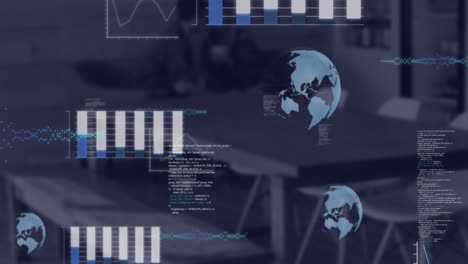 Animación-Del-Procesamiento-De-Datos-Financieros-Entre-Diversos-Colegas-En-La-Oficina.