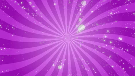 Animation-of-light-spots-on-pink-moving-background