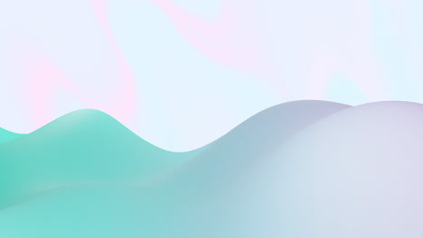 Animation-Eines-Verbindungsnetzwerks-Mit-Datenübertragung-über-Einen-Pastellfarbenen,-Mehrfarbigen-Hintergrund