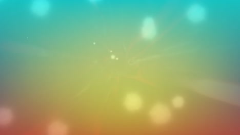 Animation-of-light-spots-on-colourful-background
