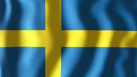 Aniamtion-of-waving-flag-of-sweden