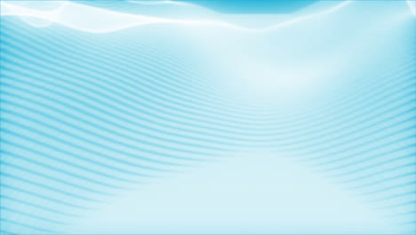 Animation-of-white-lines-moving-on-blue-background