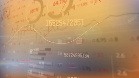 Animation-Der-Datenverarbeitung-über-Diagramme-Und-Aktienmarkt