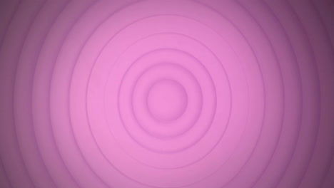Animation-of-circles-on-pink-background