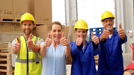 Warehouse-worker-with-thumbs-up