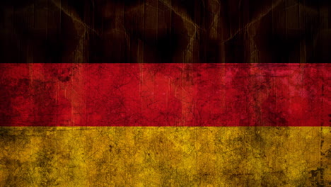 Animation-of-black-shapes-moving-over-flag-of-germany