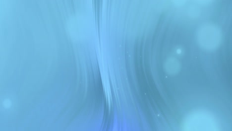 Animation-Von-Lichtpunkten-Und-Spuren-Auf-Blauem-Hintergrund