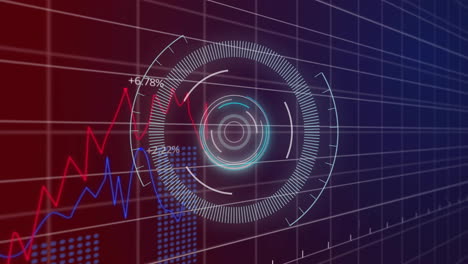 Animation-Der-Finanzdatenverarbeitung-über-Scope-Scanning