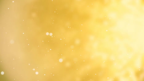 Animation-of-light-spots-on-yellow-background