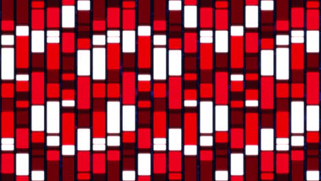 Animation-Von-Roten-Und-Weißen-Säulen-Auf-Schwarzem-Hintergrund
