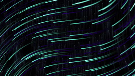 Animation-of-light-trails-on-black-background