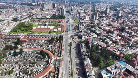Autobahn-Straße-Bei-Bogota-In-Cundinamarca,-Kolumbien
