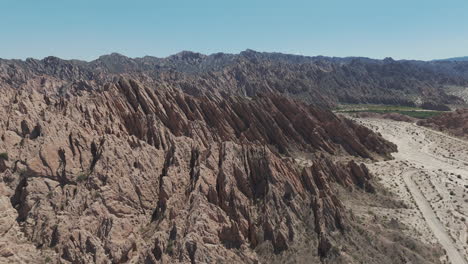 Bird's-eye-view-of-the-Quebrada-de-las-Flechas-with-its-rock-formations-resembling-arrowheads