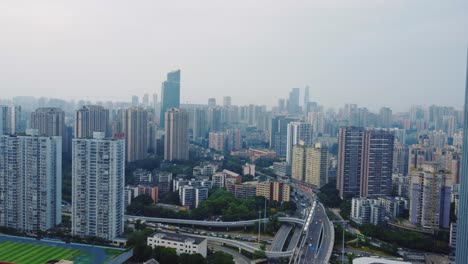 Luftaufnahme-Der-Stadt-Chongqing