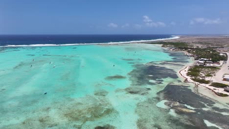 Sorobon-Beach-In-Kralendijk-Auf-Bonaire,-Niederländische-Antillen