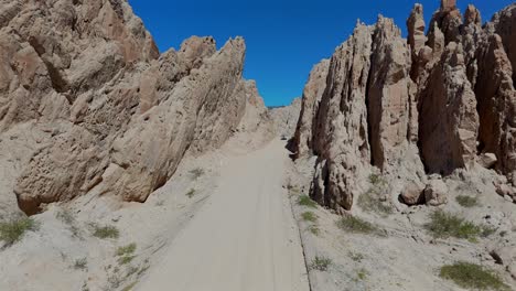 Ruta-40-in-Argentina-cut-through-by-sharp-rocks-resembling-arrows