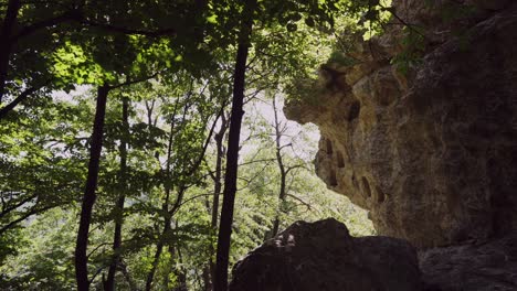 Die-Tauben-Steine,-Geheimnisvolle-Antike-Thrakische-Schreine-In-Den-Rhodopen-In-Bulgarien