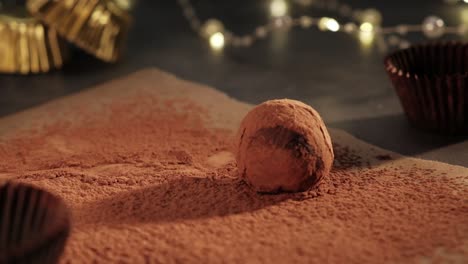 Slowmotion-chocolate-truffles-rolling-in-cocoa-powder