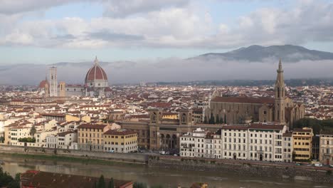 Florence-skyline-in-4k-with-cathedrals-and-churches