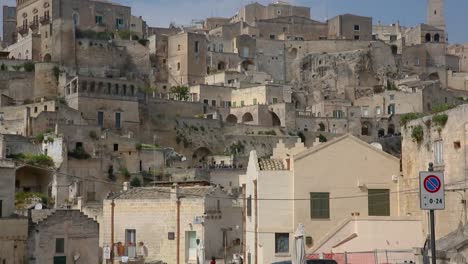 Architecture-of-old-town-in-Matera-Italy