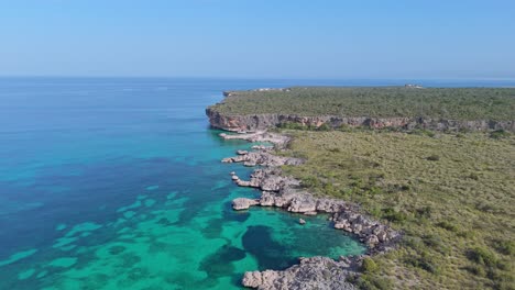 Magnificent-landscape-and-coastline-of-pedernales-during-summer-day