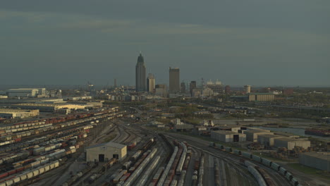 Mobile-Alabama-Aerial-v11-birdseye-view-of-the-rail-yards-and-shipyards-keeping-comercial-goods-moving-across-america---DJI-Inspire-2,-X7,-6k---March-2020