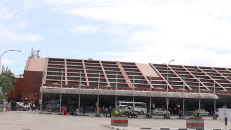 Kathmandu,-Nepal---September-21-2019:-Tribhuvan-International-Airport-in-Kathmandu,-Nepal