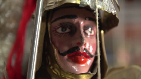 Close-up-focus-of-a-Sicilian-Puppet