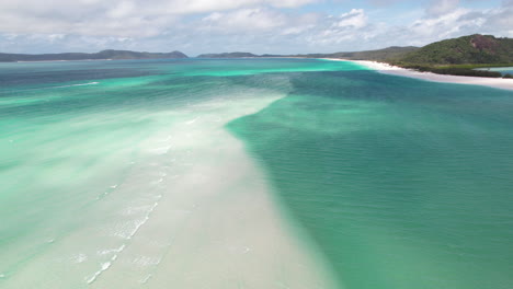 Whitsundays-Island-and-Whitehaven-Beach,-Queensland,-Australia,-Drone-Aerial-View