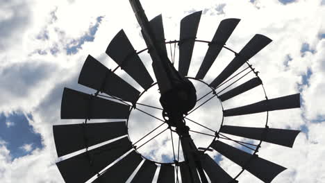 Windmill-spinning-in-slow-motion