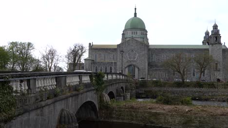 Galway-Cathedral-over-Bridge-Static-Slow-Mo