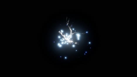 Visual-effects,-VFX,-electric-sparks-on-black-background-3D-animation