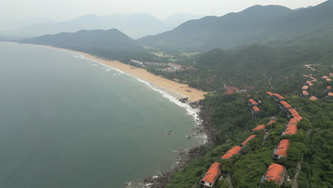 Clifftop-Villas-Overlooking-Chan-May-Bay-In-Lang-Co-Vietnam-On-A-Misty-Humid-Morning