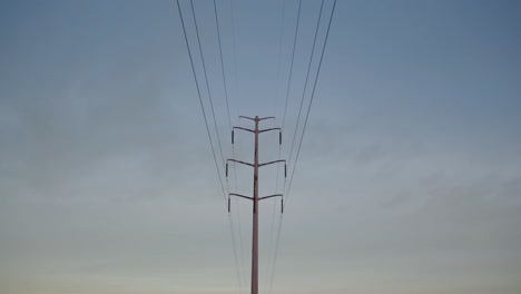 A-loan-telephone-Wire-at-sunset-in-Colorado