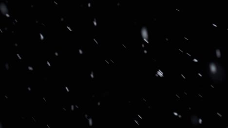 Schnee-In-Zeitlupe-Auf-Schwarzem-Hintergrund-Zur-Verwendung-Als-Überlagerung-Für-Jede-Art-Von-Filmmaterial